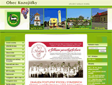 Tablet Screenshot of kozojidky.cz